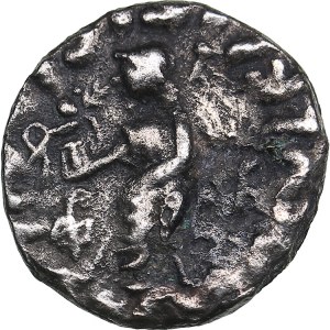 Indo-Skythians. AR Drachm. Azes. Circa 58-12 BC.