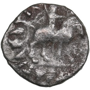 Indo-Skythians. AR Drachm. Azes. Circa 58-12 BC.