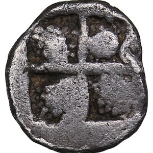 Macedon, Argilos AR Hemiobol. Circa 495-478/7 BC.