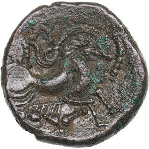 Gaul, Armorica The Coriosolites Billon Stater. Circa 1st century BC.