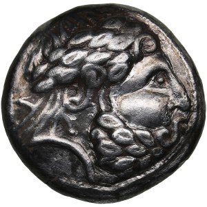 Pannonia and the Balkans. AR Tetradrachm. Late 3rd century BC.