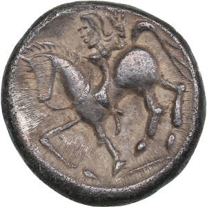 Pannonia, Eastern Celts AR Tetradrachm Zweigarm type. Early 2nd century BC.