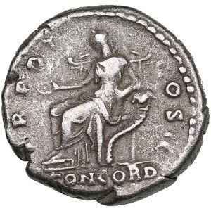 Roman Empire AR Denarius - Aelius, Caesar (AD 136-138)