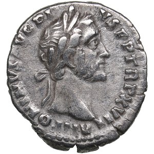 Roman Empire AR Denarius - Antoninus Pius (AD 138-161)