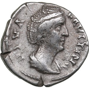 Roman Empire AR Denarius - Diva Faustina I (AD 140-141)