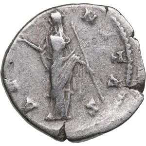 Roman Empire AR Denarius - Diva Faustina I (AD 140-141)