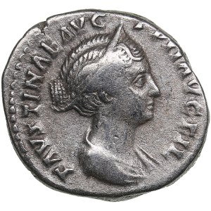 Roman Empire AR Denarius - Faustina II (AD 147-175)