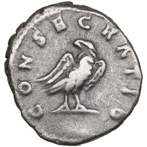 Roman Empire AR Denarius - Divus Antoninus Pius (after 161 AD)