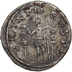 Roman Empire Fourrée Denarius - Maximinus Thrax (AD 235-238)