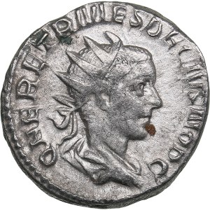 Roman Empire AR Antoninianus - Herennius Etruscus, as Caesar (AD 250-251)