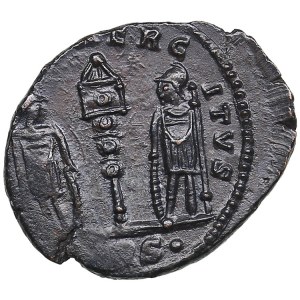 Roman Empire Æ Follis - Constantine II, as Caesar (AD 317-337)