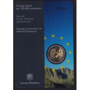 Andorra commemorative 2 Euro 2014