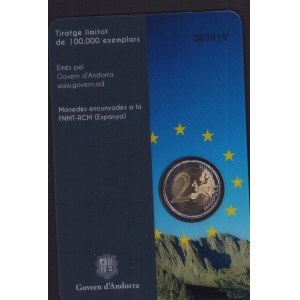 Andorra commemorative 2 Euro 2014