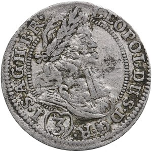 Austria 3 Kreuzer 1705 - Leopold I (1657-1705)
