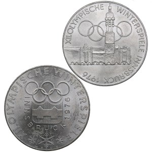 Austria 100 Schilling 1976 - XII Winter Olympics Innsbruck (2)