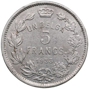 Belgium 5 Francs 1933