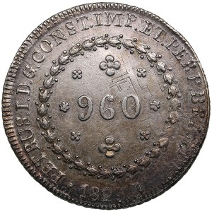 Brazil 960 Reis 1825