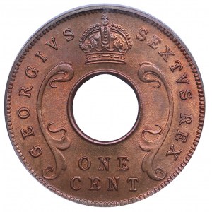 British East Africa 1 Cent 1952 - PCGS MS65RD