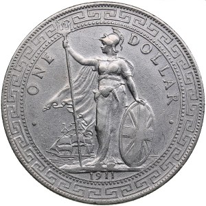 Great Britain Trade Dollar 1911
