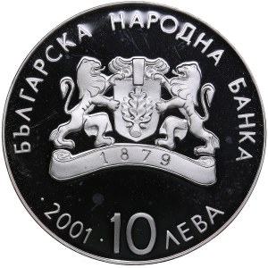 Bulgaria 10 Leva 2001 - Salt Lake City Olympics 2002