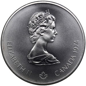Canada 5 Dollars 1974 - Montreal XXI Olympiad 1976