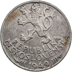 Czechoslovakia 100 Korun 1949 - 700 years of Jihlava Mining Privileges