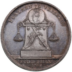 Denmark Medal 1790 - Wedding of Crownprince Frederik