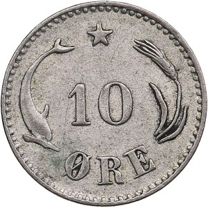 Denmark 10 Øre 1874 - Christian IX (1863-1906)