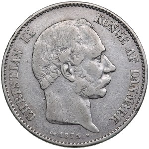 Denmark 2 Kroner 1875 - Christian IX (1863-1906)