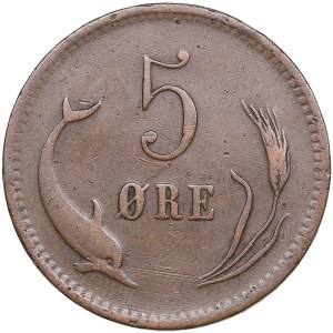 Denmark 5 Øre 1875 - Christian IX (1863-1906)