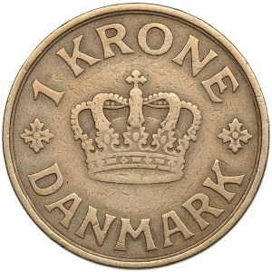 Denmark 1 Krone 1925 - Christian X (1912-1947)
