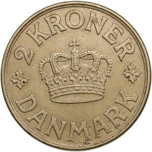 Denmark 2 Kroner 1925 - Christian X (1912-1947)