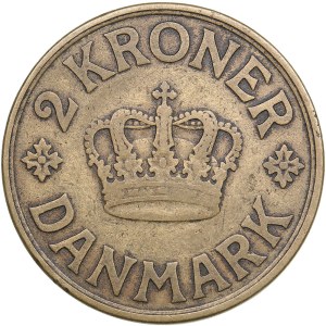 Denmark 2 Kroner 1926 - Christian X (1912-1947)