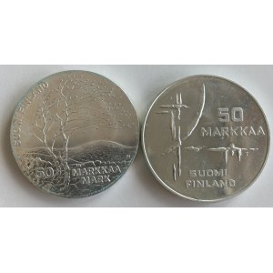 Finland 50 Markkaa 1983 - MM 1983 (2)