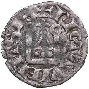 France, Poitou AR Denier - Alphonse (1241-1271)