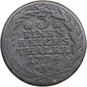 Germany, Brandenburg-Prussia 1/3 Reichstaler 1774 A - Freidrich II (1740-1786)