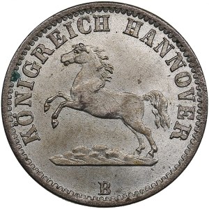 Germany, Hannover 1/2 Groschen 1858 B - Georg V (1851-1866)