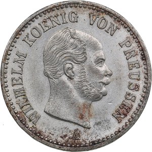 Germany, Prussia 1/6 Taler 1863 A - Wilhelm I (1861-1888)