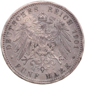 Germany 5 Mark 1901 - The 200th Anniversary of the Kingdom of Prussia - Wilhelm II (1888-1918)