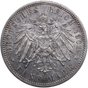 Germany, Prussia 5 Mark 1901 - 200th Anniversary of the Kingdom of Prussia - Wilhelm II (1888-1918)