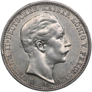 Germany, Prussia 3 Mark 1910 A - Wilhelm II (1888-1918)
