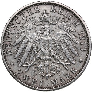 Germany, Prussia 2 Mark 1913 A - Wilhelm II (1888-1918)