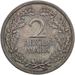 Germany, Weimar Republic 2 Reichsmark 1925 A