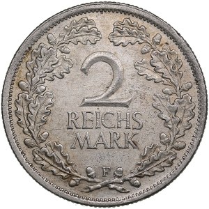 Germany, Weimar Republic 2 Reichsmark 1926 F