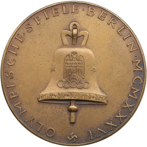 Germany, Third Reich Official commemorative medal of the Berlin Olympics, 1936