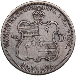 Hawaii 1/2 Dollar 1883 - Kalakaua (1874-1891)