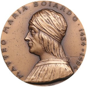 Italy medal 1982 - Regio Emilia - Matteo Maria Boiardo 1434-1494