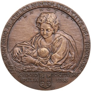 Italy medal 1983 - Regio Emilia - Antonio Allegri Correggio 1489-1534