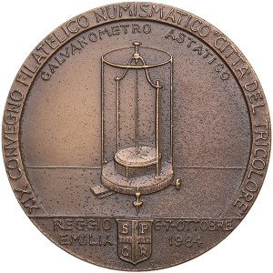 Italy medal 1984 - Regio Emilia - Leopold Nobili 1784-1834