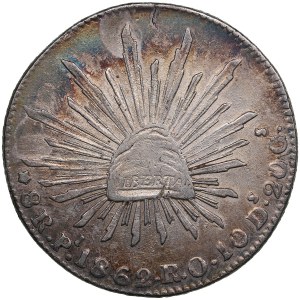 Mexico 8 Reales 1862